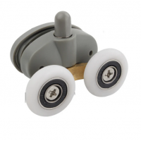 Shower Door Roller - Double Bottom F02